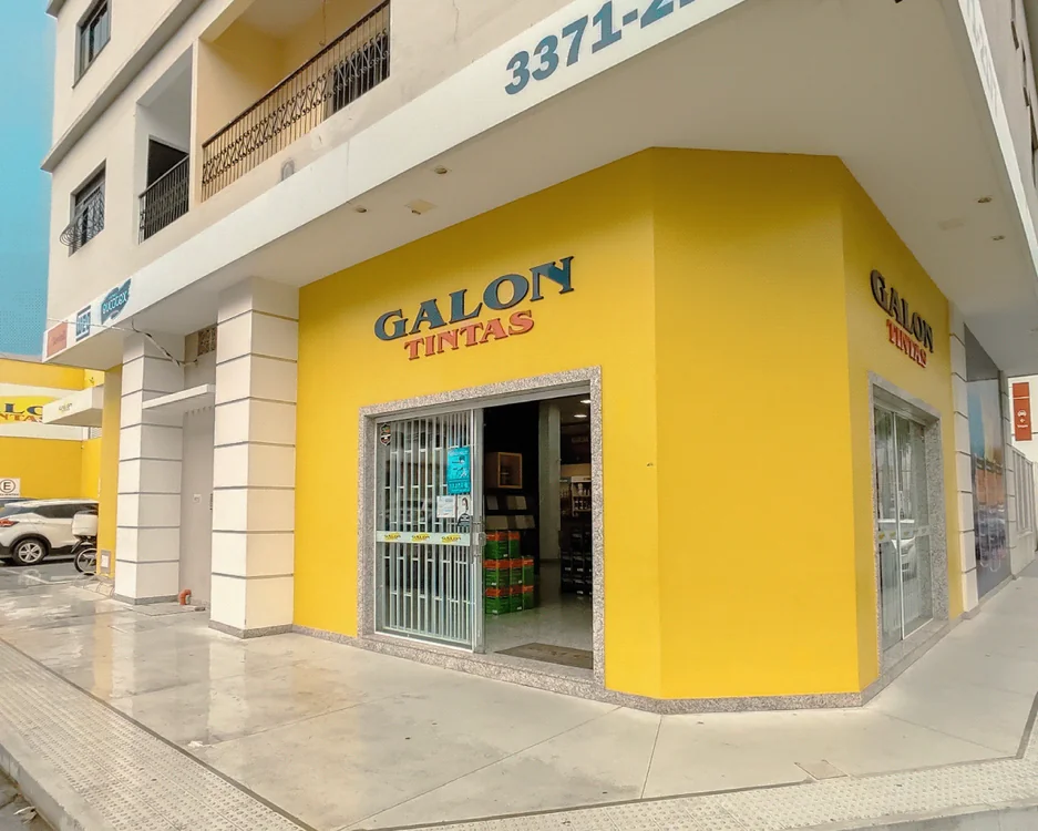 Fachada da Loja Galon Tintas em Linhares
